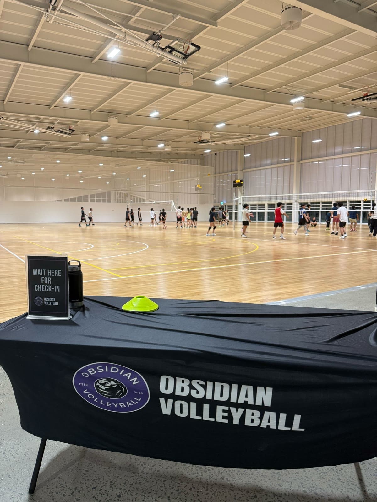 Obsidian Volleyball Academy West Ryde indoor courts